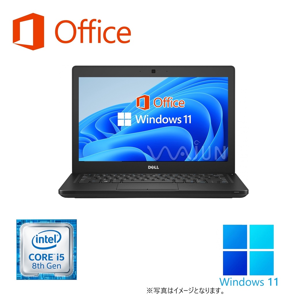 DELL ノートPC 5290/12.5型/Win 11 Pro/MS Office H&B 2019/Core i5-8250U